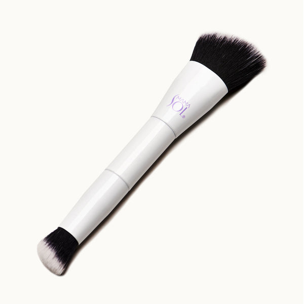 Buff & Blur Double-Ended Complexion Brush - Mama Sol