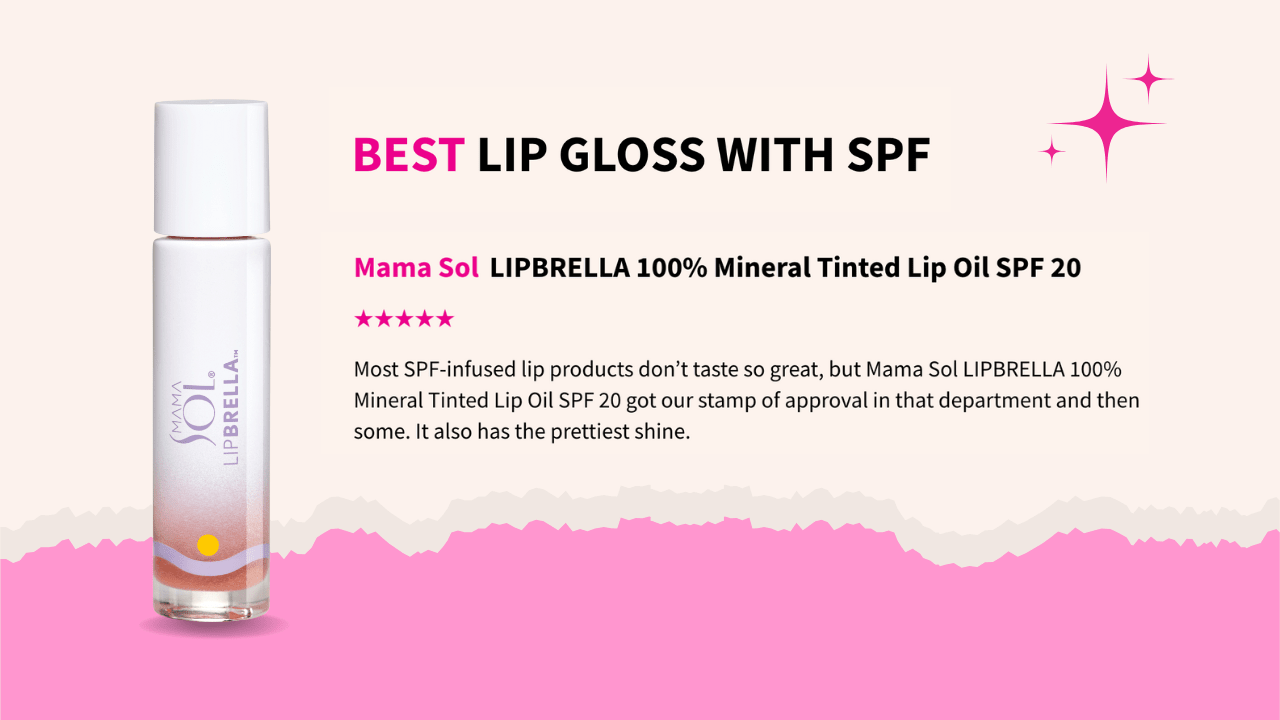 Meet the NewBeauty Winner: Mama Sol’s LIPBRELLA Lip Oil with SPF - Mama Sol
