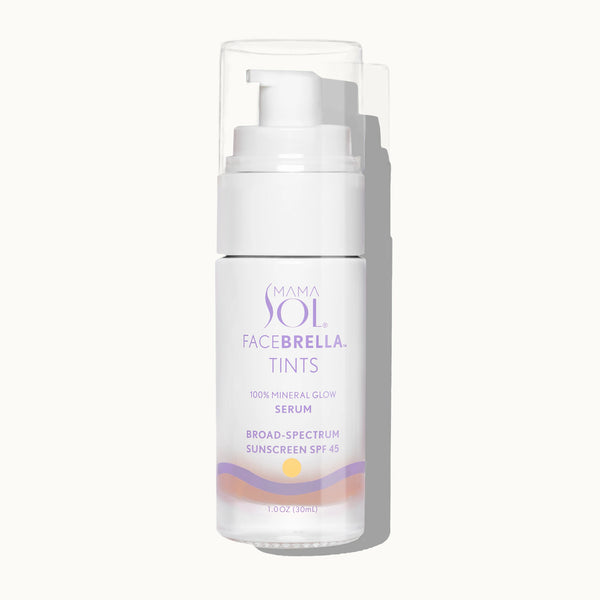 FACEBRELLA™ TINTS - 100% Mineral Glow Serum SPF 45 / PA++++ - Mama Sol