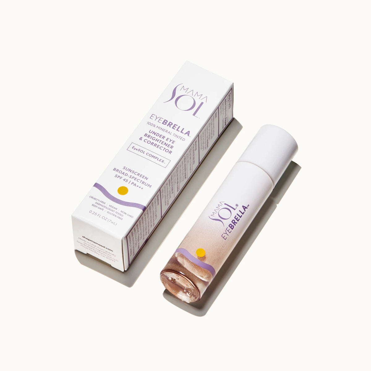 EYEBRELLA™ - 100% Mineral Tinted Under Eye Brightener & Corrector SPF 45 PA+++ - Mama Sol