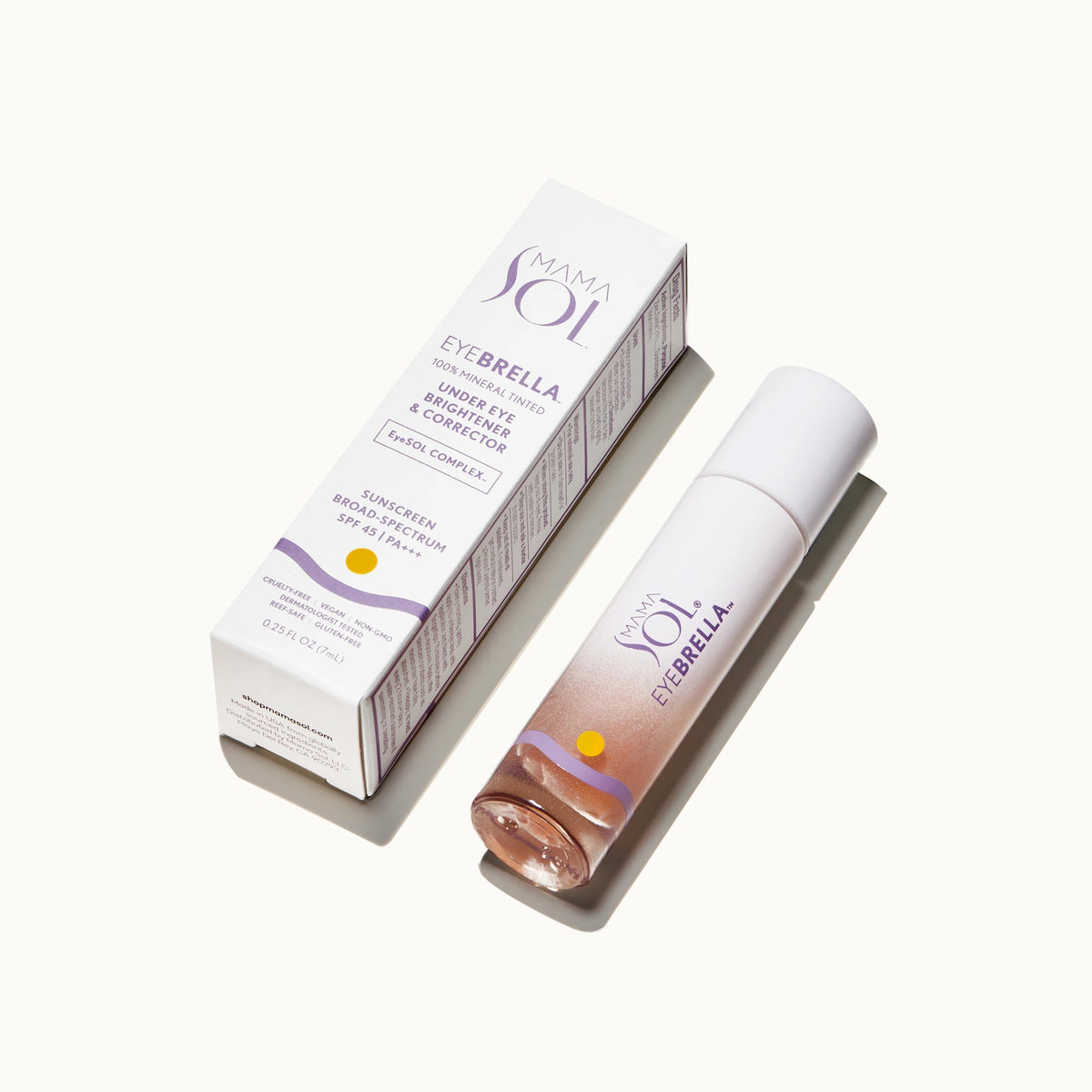 EYEBRELLA™ - 100% Mineral Tinted Under Eye Brightener & Corrector SPF 45 PA+++ - Mama Sol