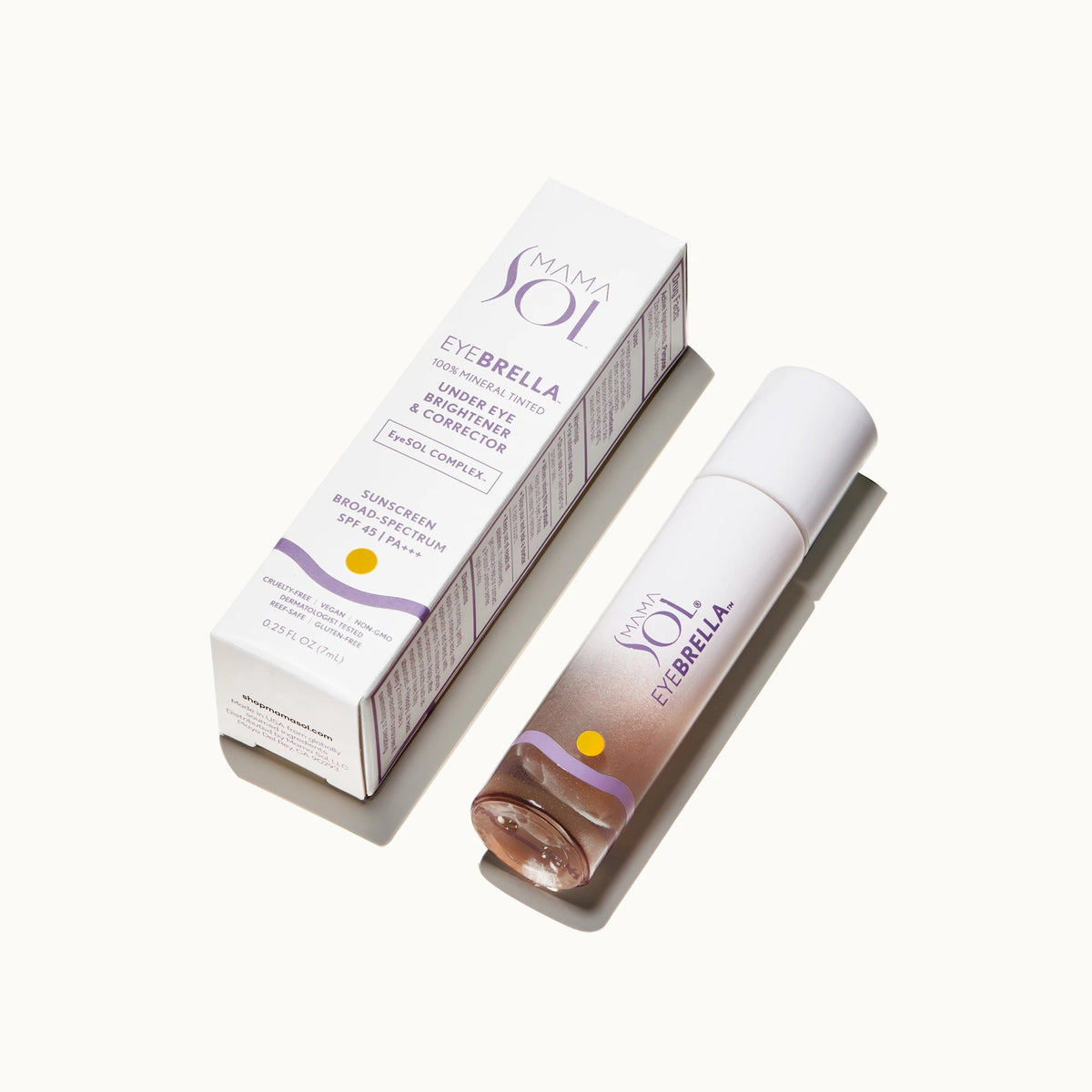 EYEBRELLA™ - 100% Mineral Tinted Under Eye Brightener & Corrector SPF 45 PA+++ - Mama Sol