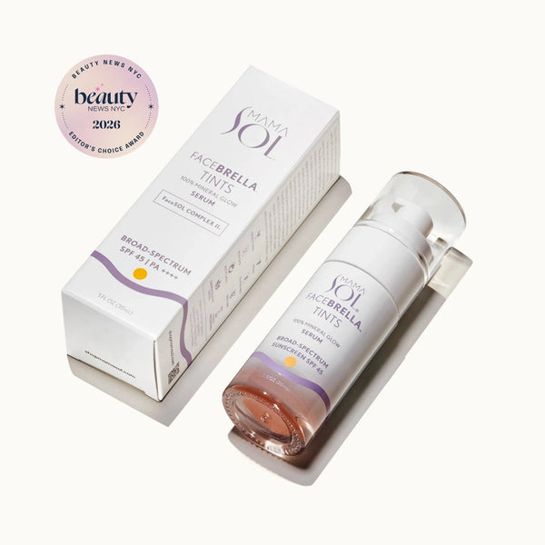 FACEBRELLA™ TINTS - 100% Mineral Glow Serum SPF 45 / PA++++ - Mama Sol