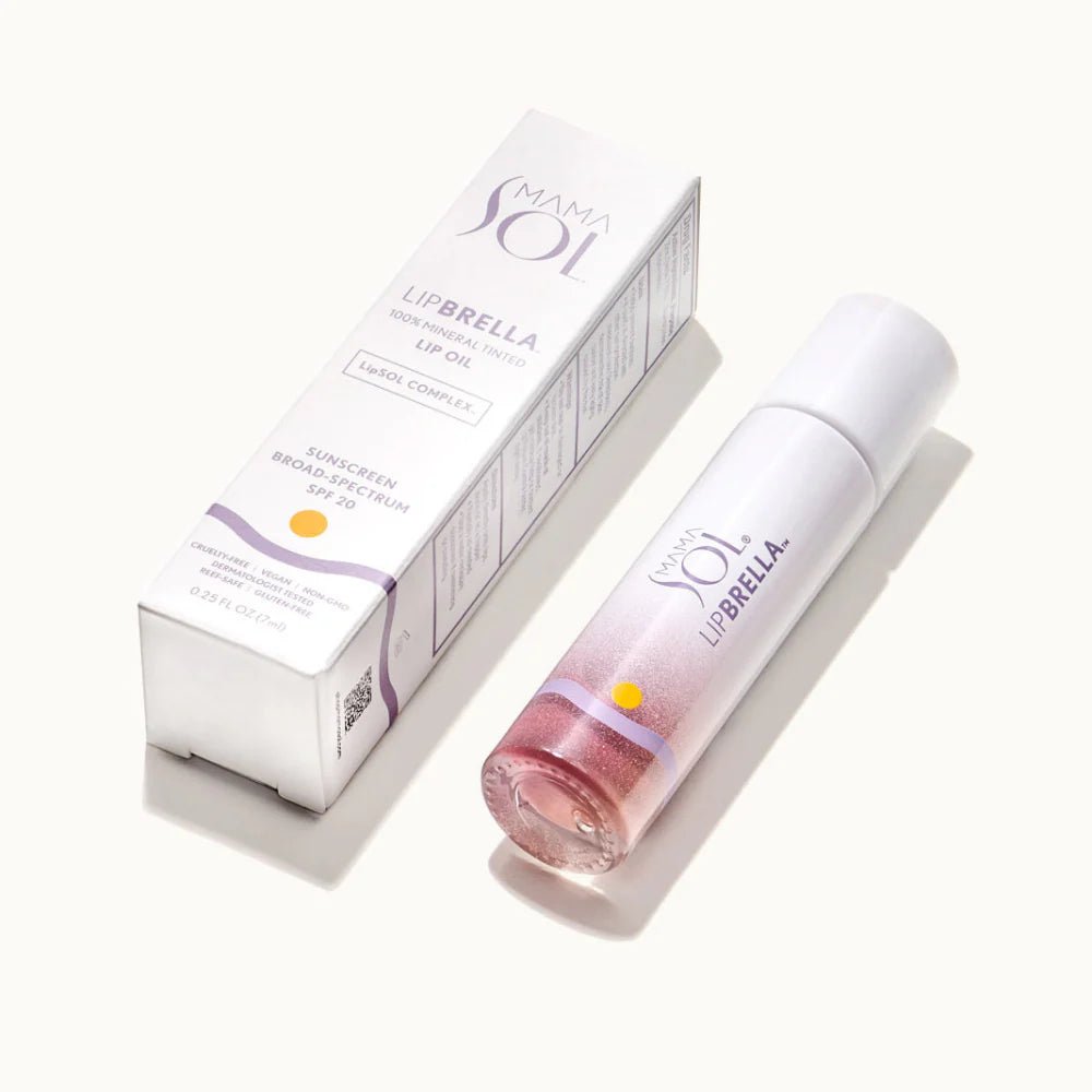 LIPBRELLA™ 100% Mineral Tinted Lip Oil SPF 20 - Mama Sol